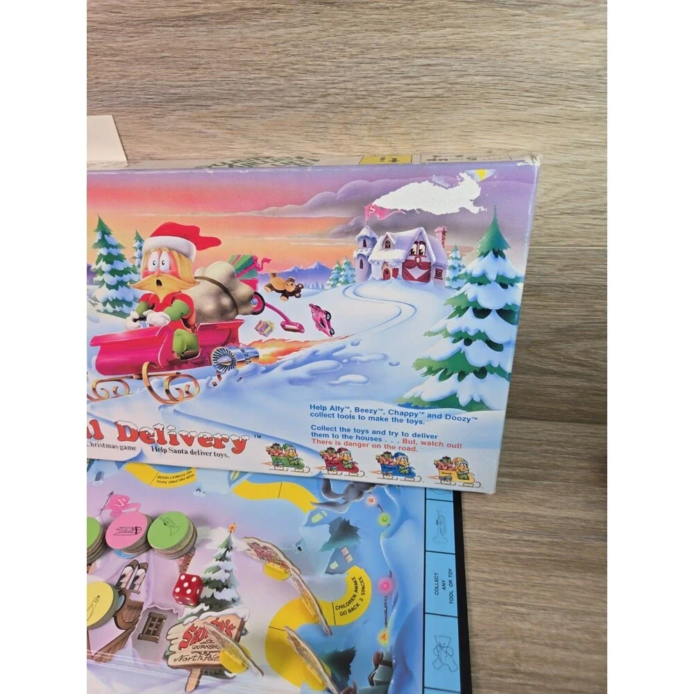 *RARE* Vintage 1983 Santa's Special Delivery Board Game True Image 99% Complete